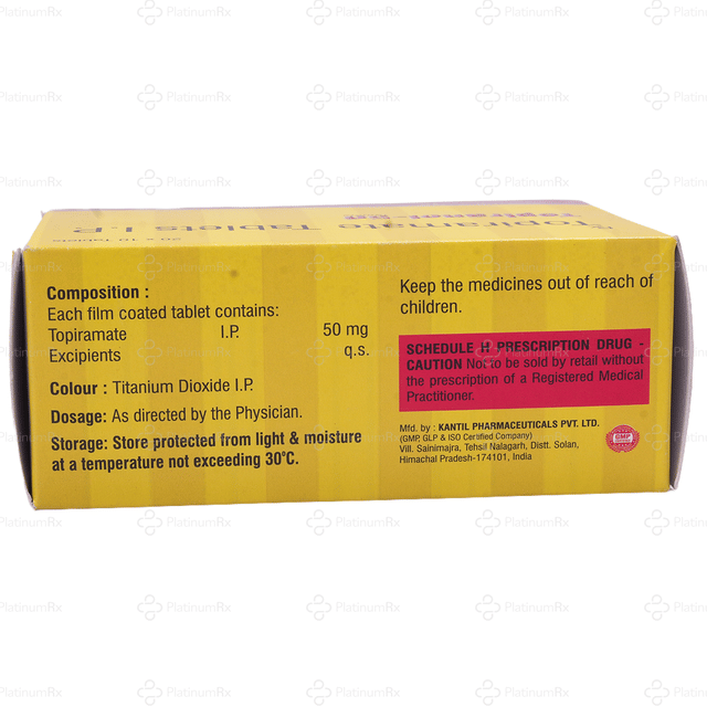 Topiranol 50mg Tablet 10s