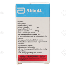 Piprataz 4000/500mg Injection 30ml
