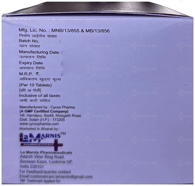 Etynac P 100/325mg Tablet 10s