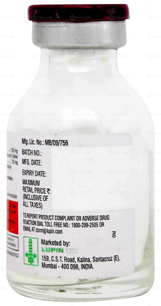 Combitaz 1000/125mg Injection 1s