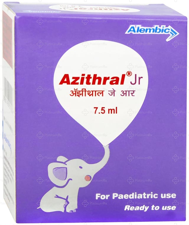 Azithral JR 40mg Oral Suspension 7.5ml