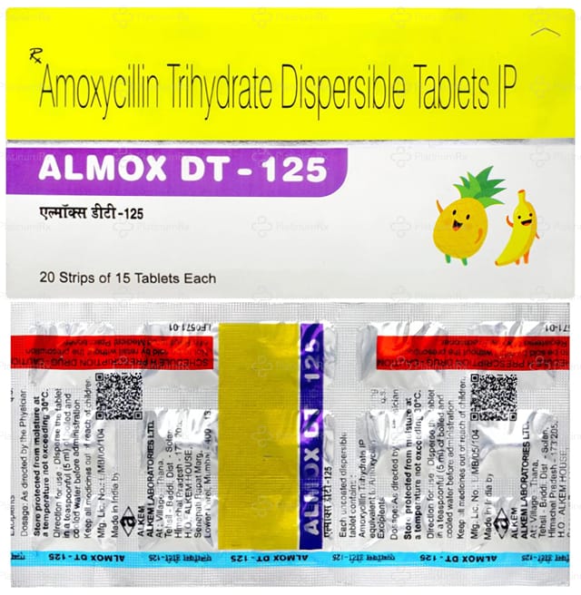 Almox DT 125mg Tablet 15s