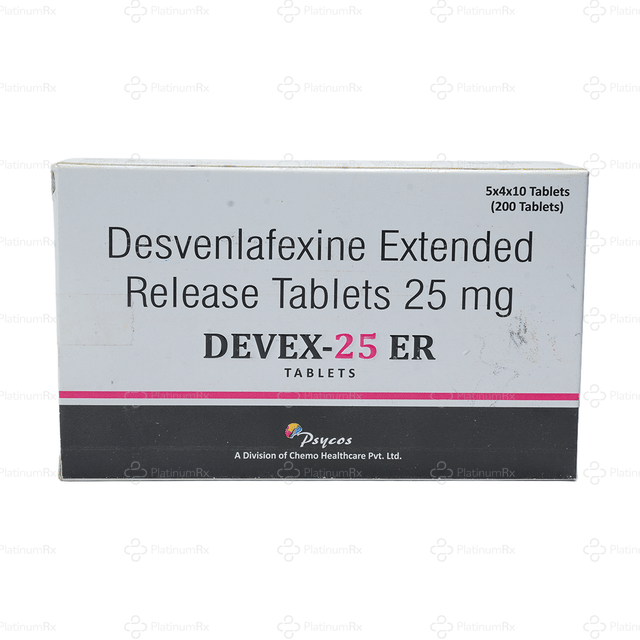 Devex 25mg ER Tablet 10s