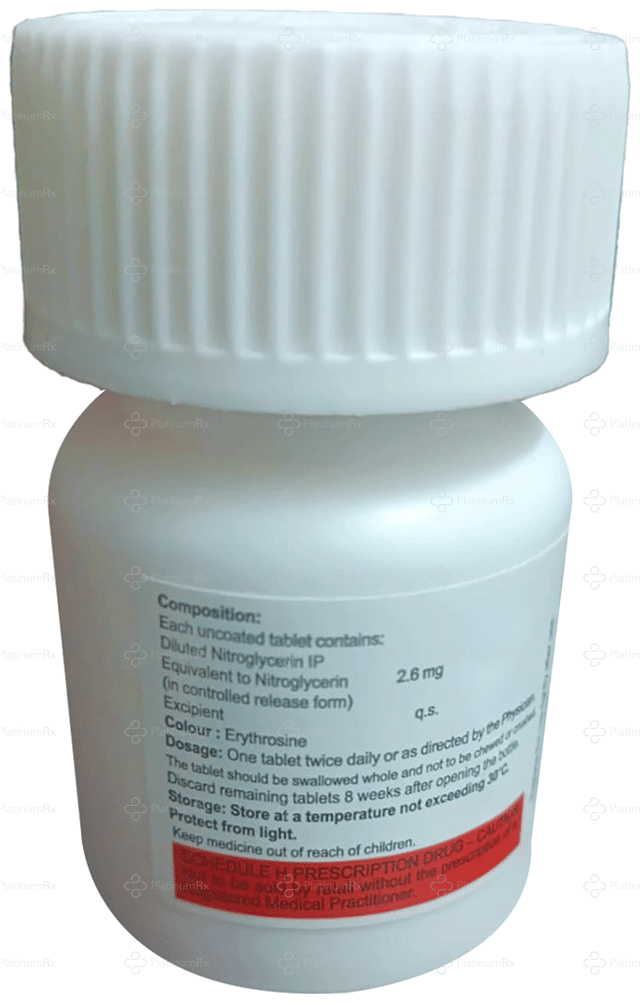 Nitromate 2.6mg Tablet CR 30s