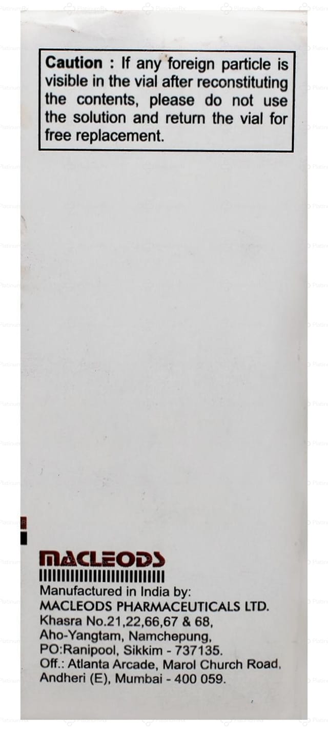 Stafcure SB 1500/750mg Injection 1s