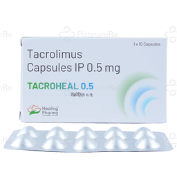 Tacroheal 0.5mg Capsule 10s