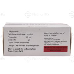 Febupen 80mg Tablet 10s