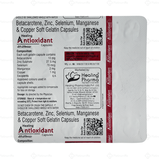 Antioxidant Capsule 30s