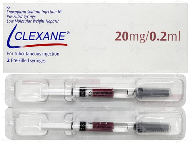 Clexane 20mg Injection 0.2ml