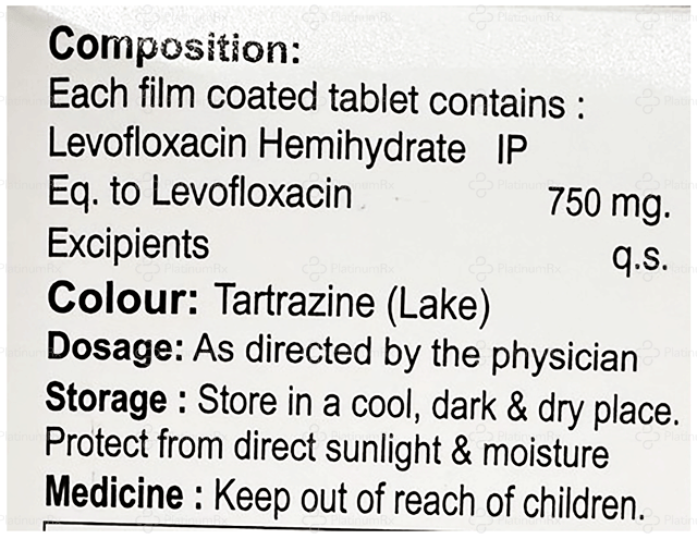 Floxbat 750mg Tablet 10s