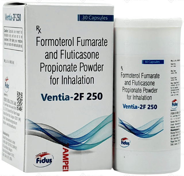 Ventia 2F 250/6mcg Capsule 30s