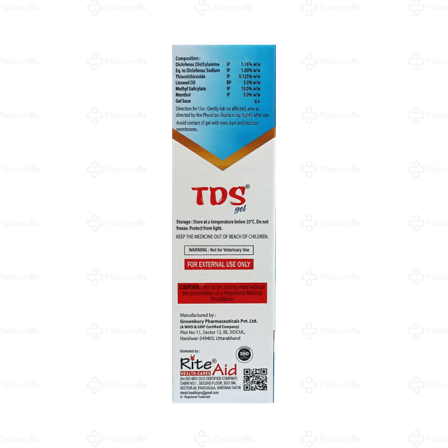 TDS Gel 50gm