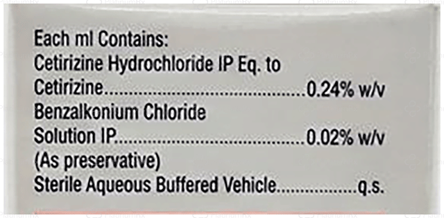 Cetzine Eye Drops 5ml