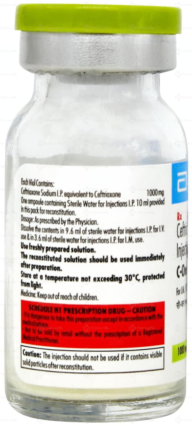 C One 1000mg Injection 10ml