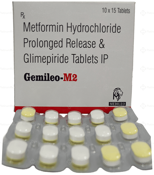 Gemileo M 2/500mg Tablet PR 15s