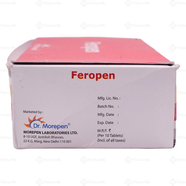 Feropen 152mg/1500mcg Tablet 10s