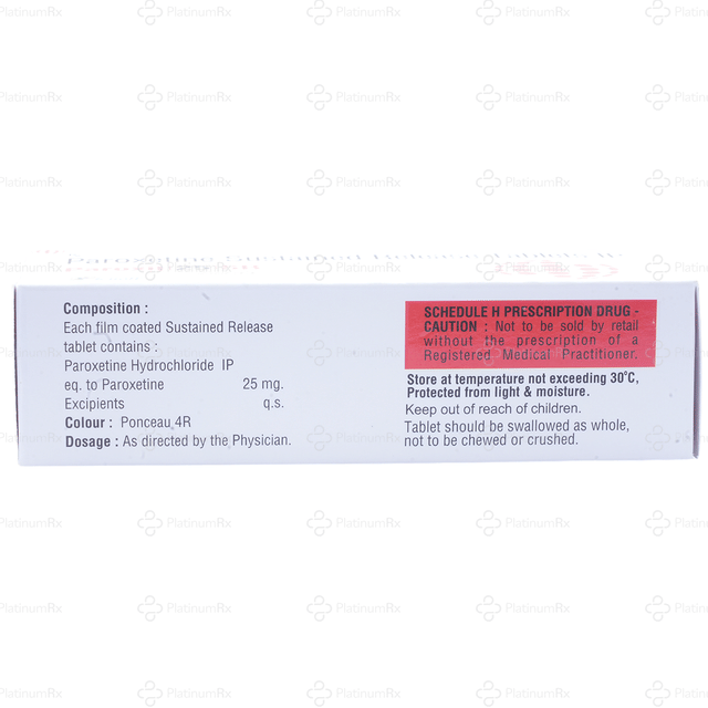 Paroxit 25mg SR Tablet 10s