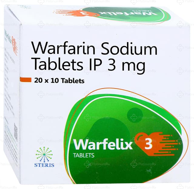 Warfelix 3mg Tablet 10s