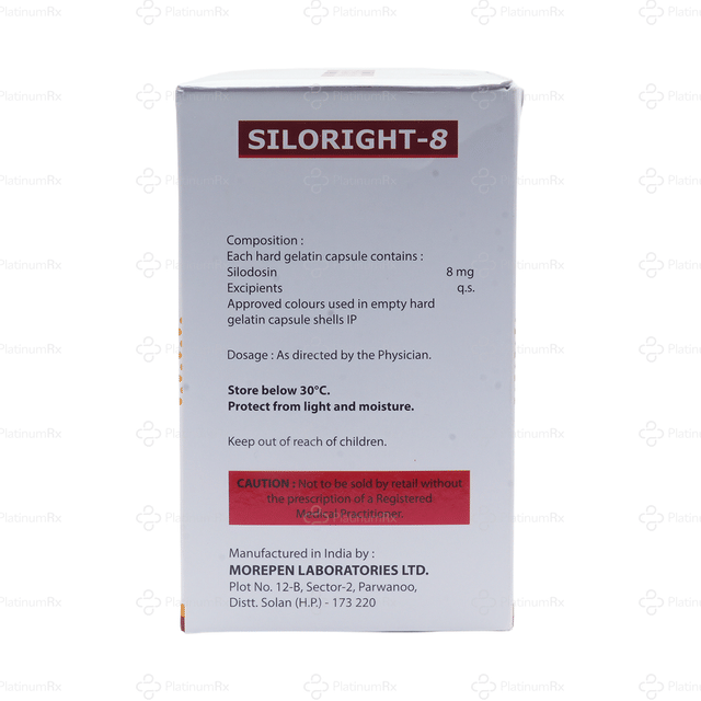 Siloright 8mg Capsule 10s