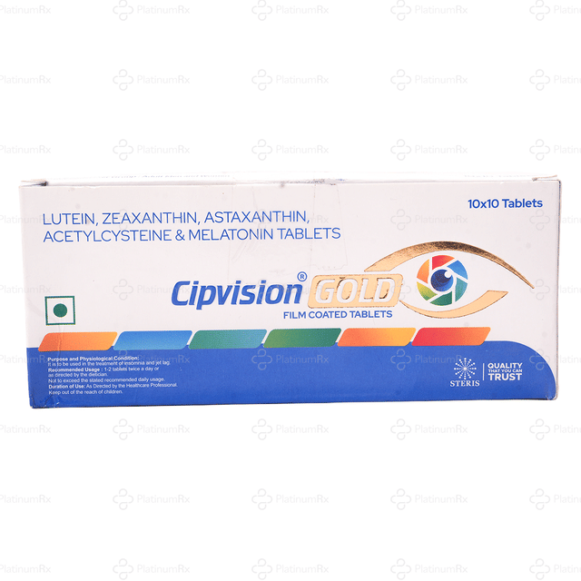 Cipvision Gold Tablet 10s