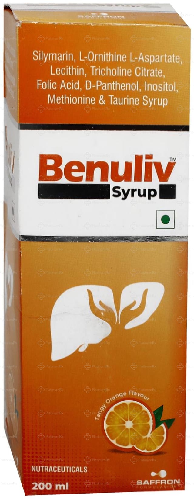 Benuliv Orange Syrup 200ml