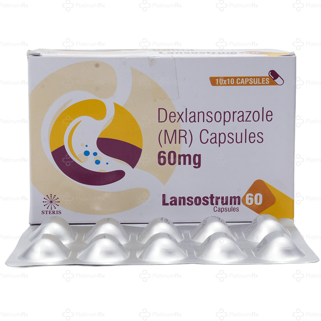 Lansostrum 60mg Capsule 10s