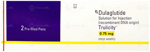 Trulicity 0.75mg Pre Filled Pen Injection 2X0.5ml