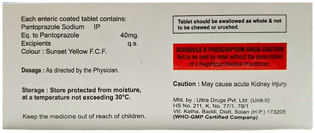 Panux 40mg Tablet 10s