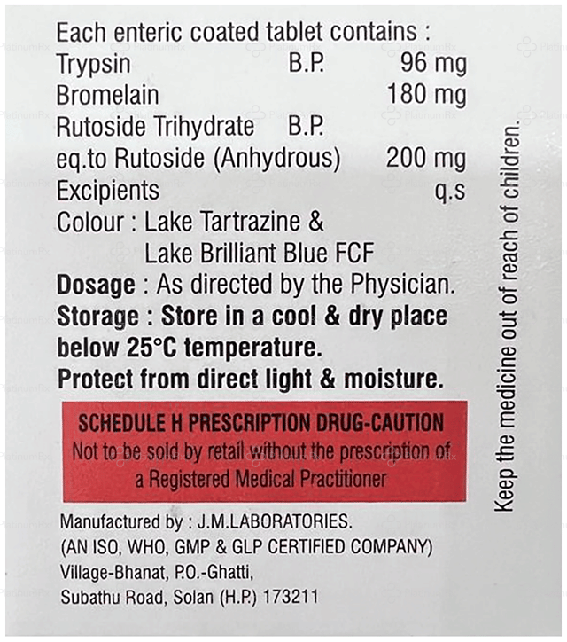 Rutoverge Forte 180/200/96mg Tablet 10s