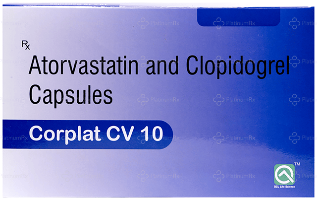 Corplat CV 10/75mg Capsule 10s