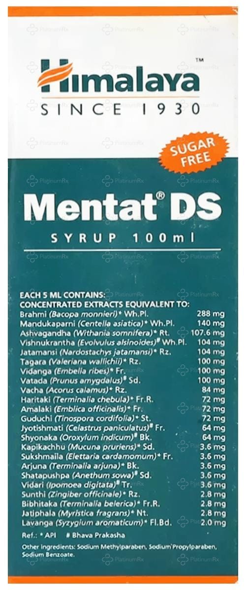 Mentat DS Syrup S/F 100ml
