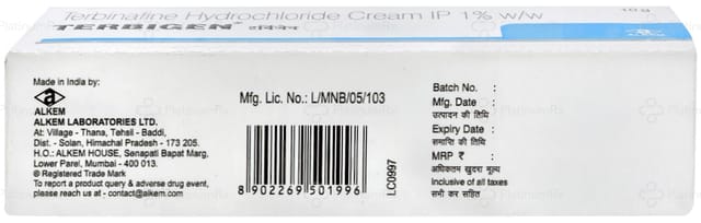 Terbigen 1% Cream 10gm