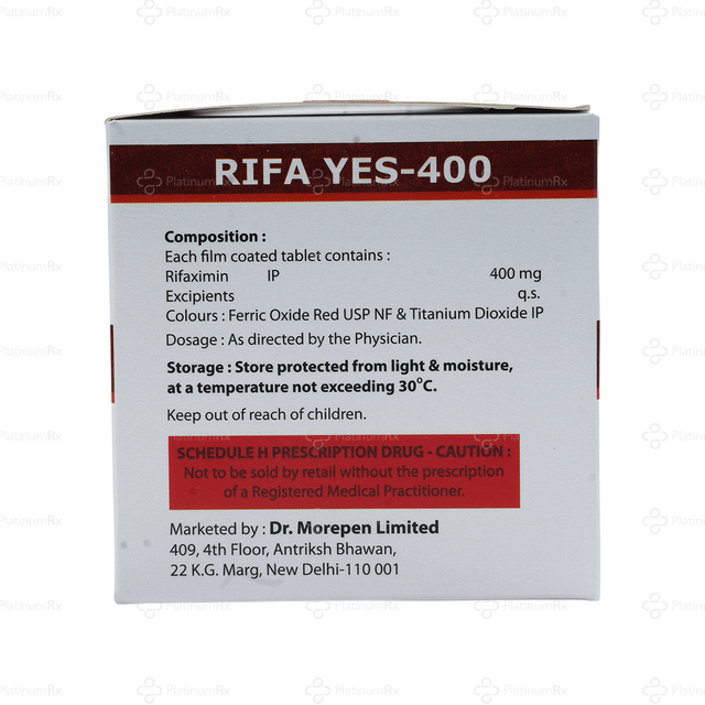 Rifayes 400mg Tablet 10s