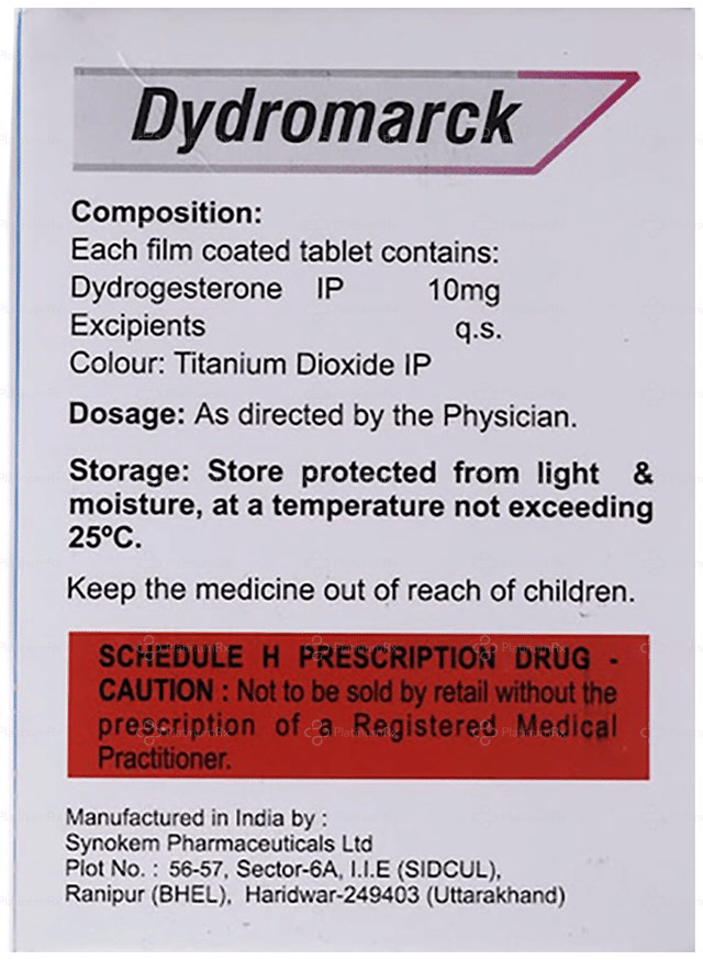 Dydromarck 10mg Tablet 10s