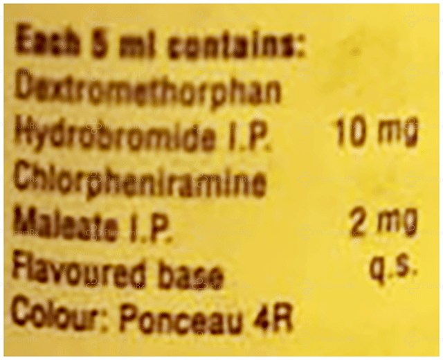New Alex 2/10mg Syrup Sugar Free 100ml
