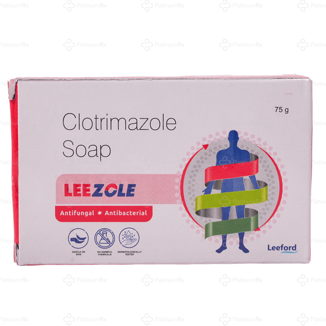 Leezole 1% Soap 75gm