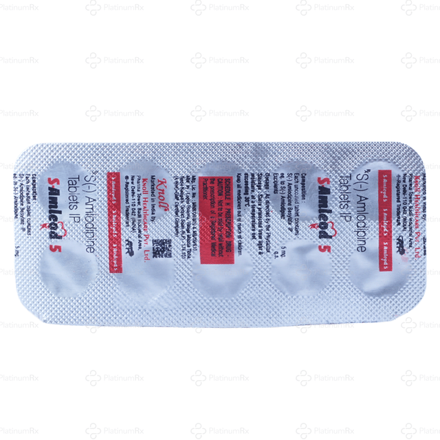 S Amleod 5mg Tablet 10s