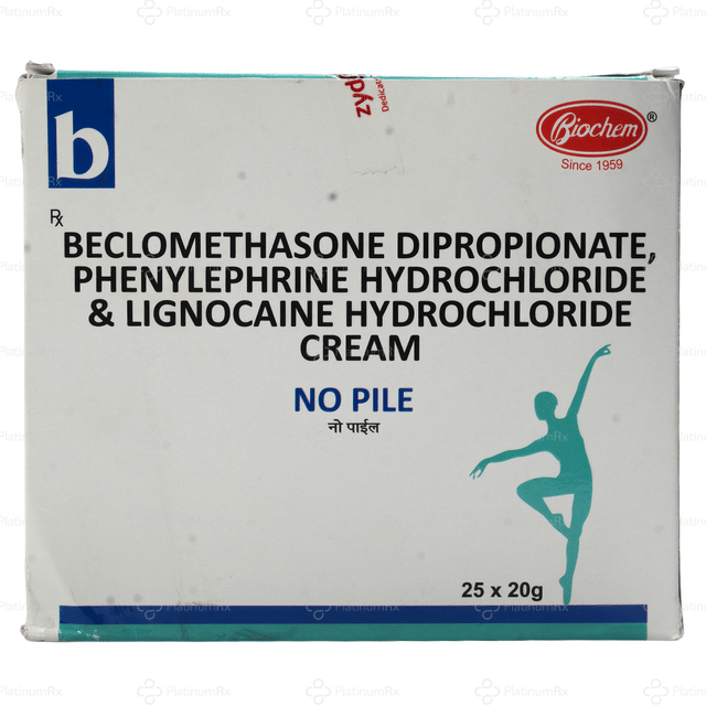 No Pile Cream 20gm