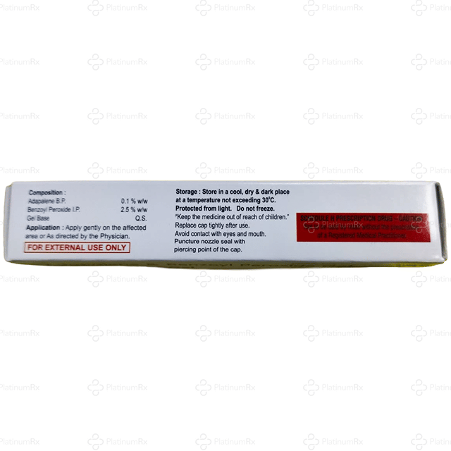 Benzo AD 2.5% Gel 15gm