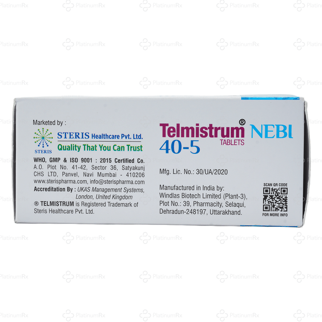 Telmistrum NEBI 40/5mg Tablet 10s