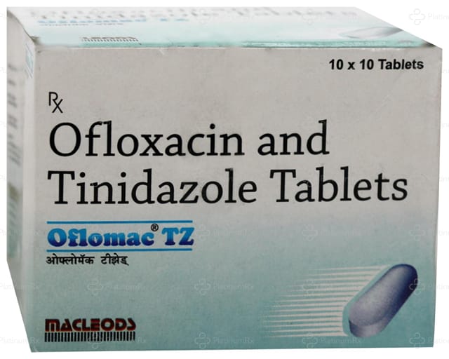 Oflomac TZ 200 mg/600 mg Tablet 10s