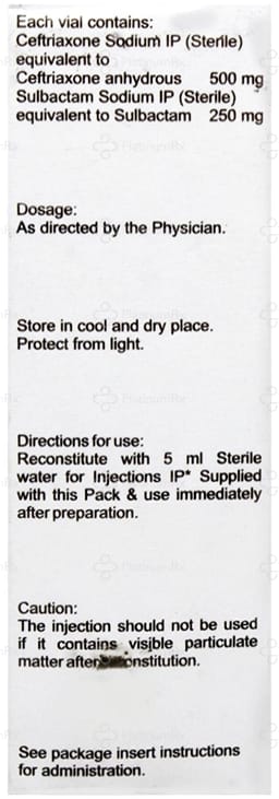 Maczone Plus 500/250mg Injection 5ml