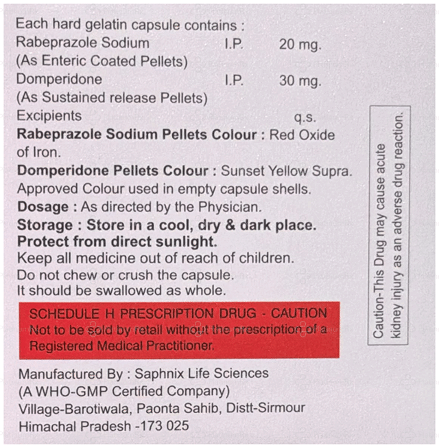 Opilrab DSR 30/20mg Capsule SR 10s