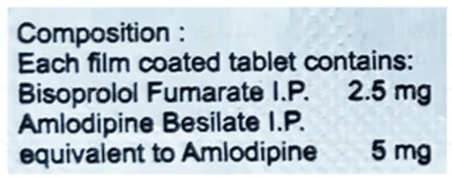 Bisoduce AM 2.5mg Tablet 10s