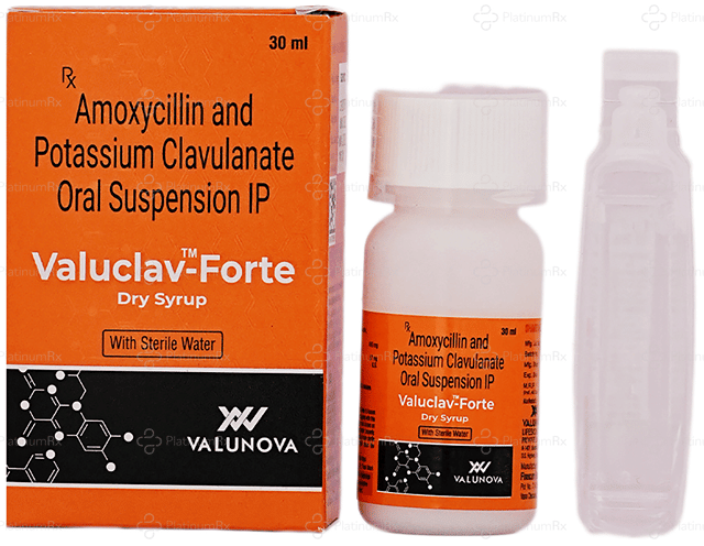 Valuclav Forte 400/57mg Oral Suspension 30ml