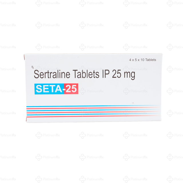 Seta 25mg Tablet 10s