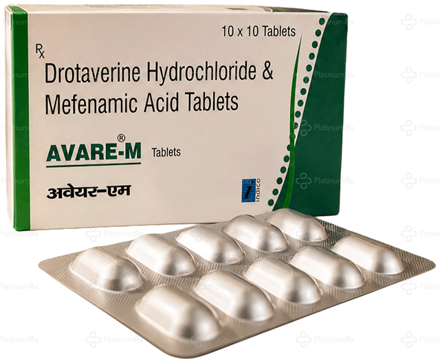 Avare M 80/250mg Tablet 10s
