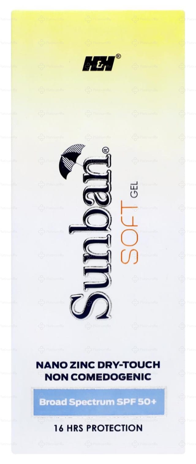 Sunban Soft Nano SPF Gel 75gm