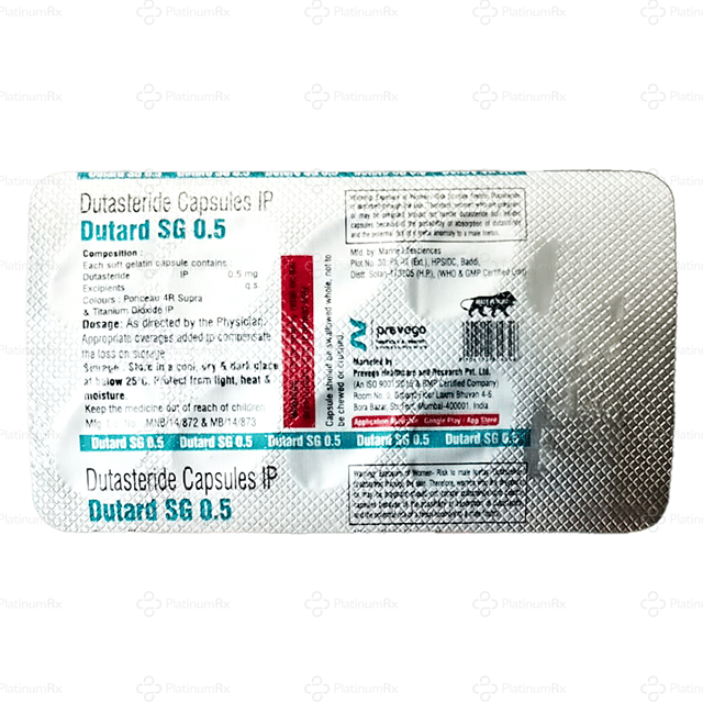 Dutard SG 0.5mg Capsule 10s