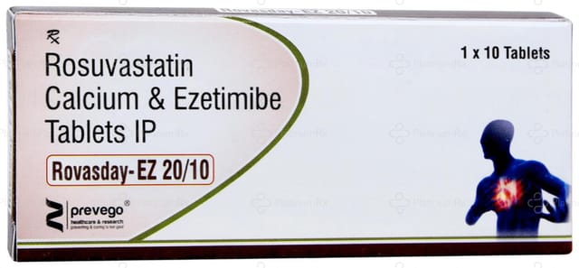 Rovasday EZ 20/10mg Tablet 10s